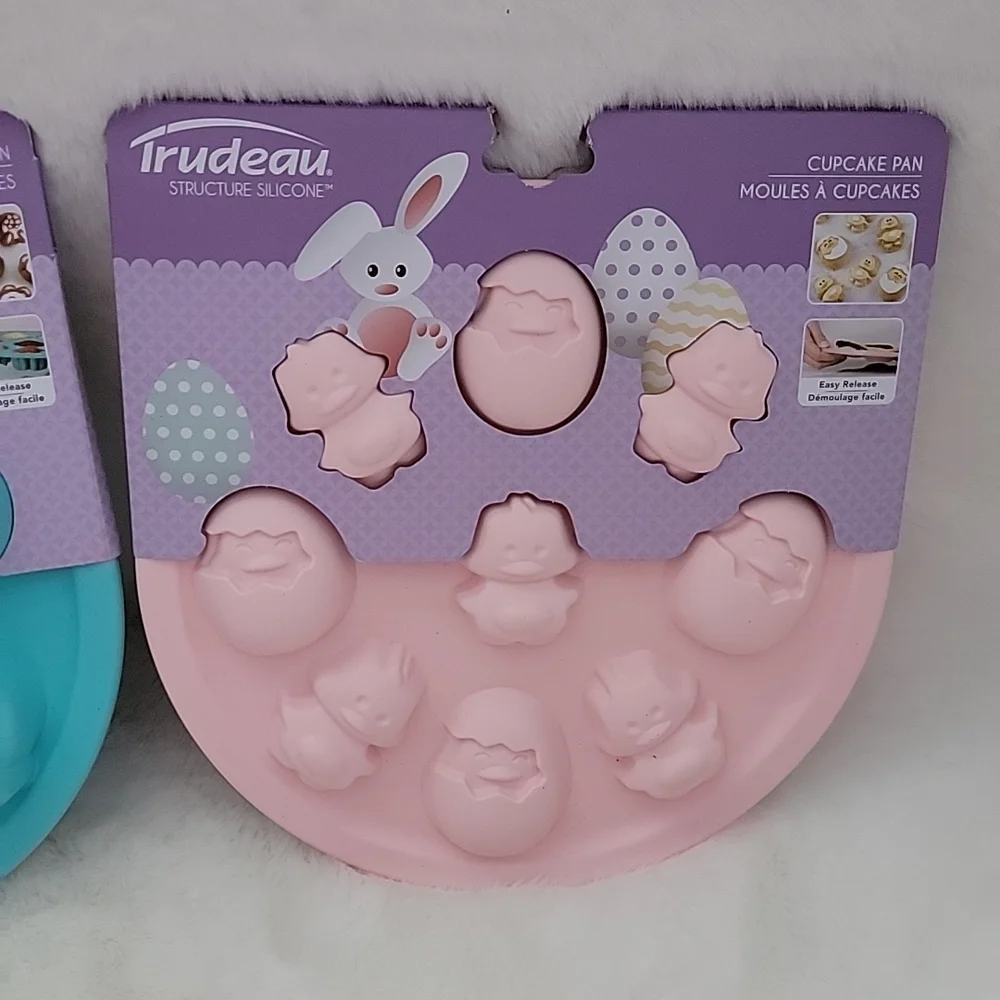 Easter Silicone Cupcake Pans Bunnies And Chicks